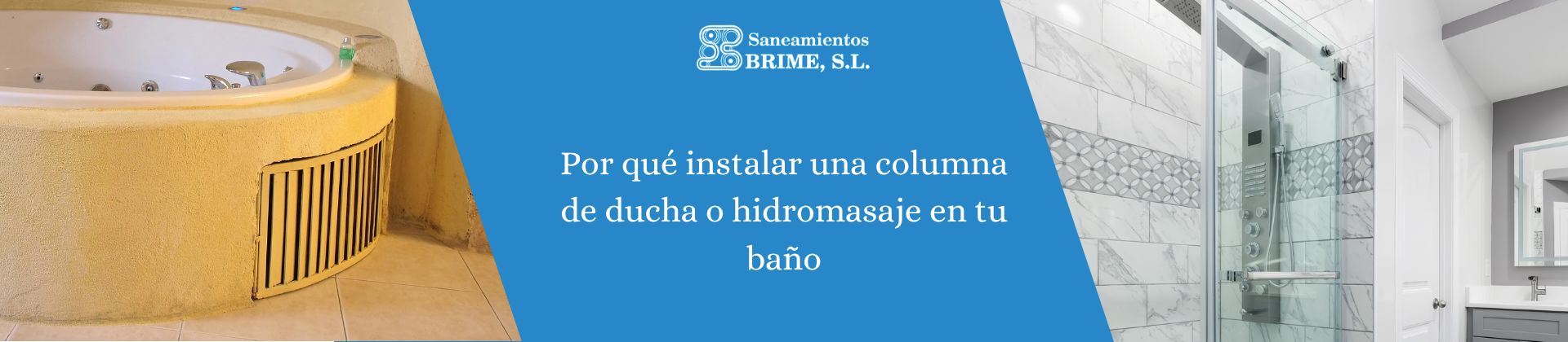 Por qué instalar columna de ducha o hidromasaje en tu baño